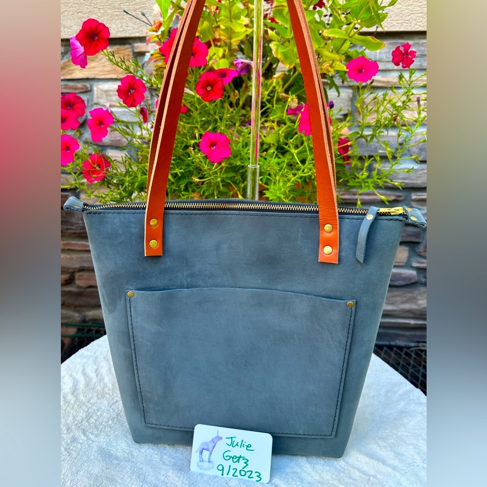 Portland Leather Goods Strorm Small Zip Tote